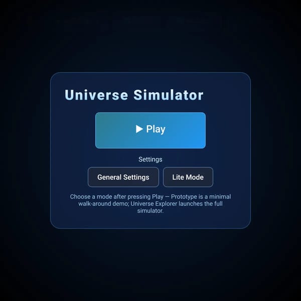 Universe Simulator