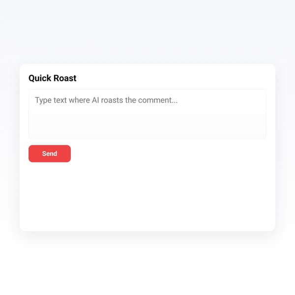AI roasts comments