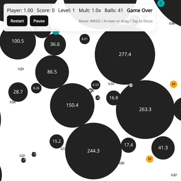 Merging Ball (You are the Ball)