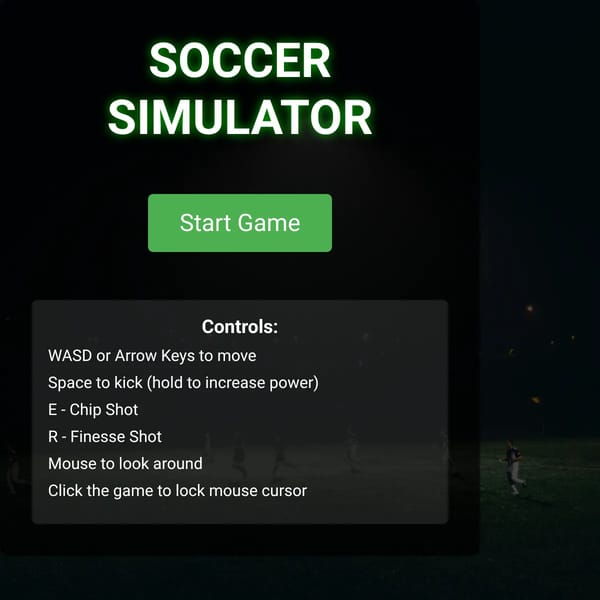 3D Football Game