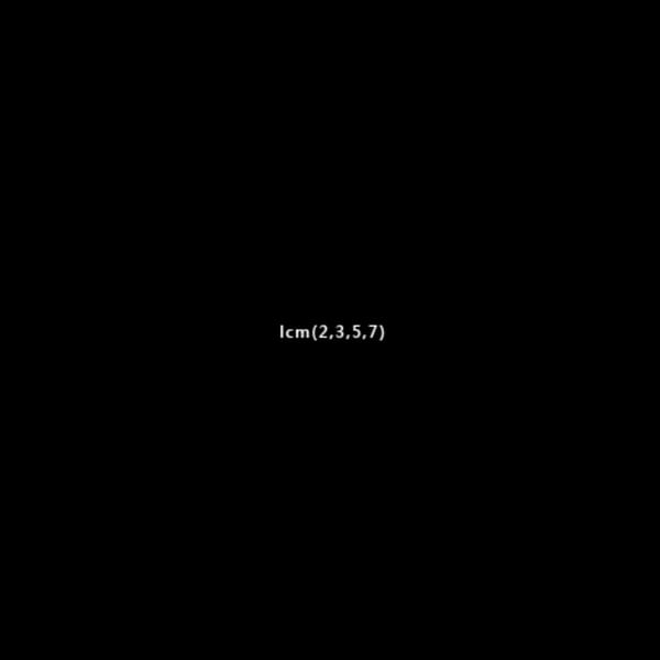 Lcm(2,3,5,7) but meme sounds