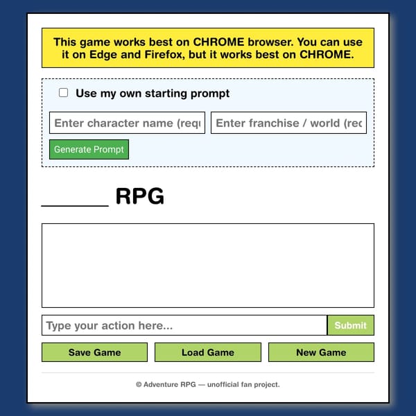 ______ RPG