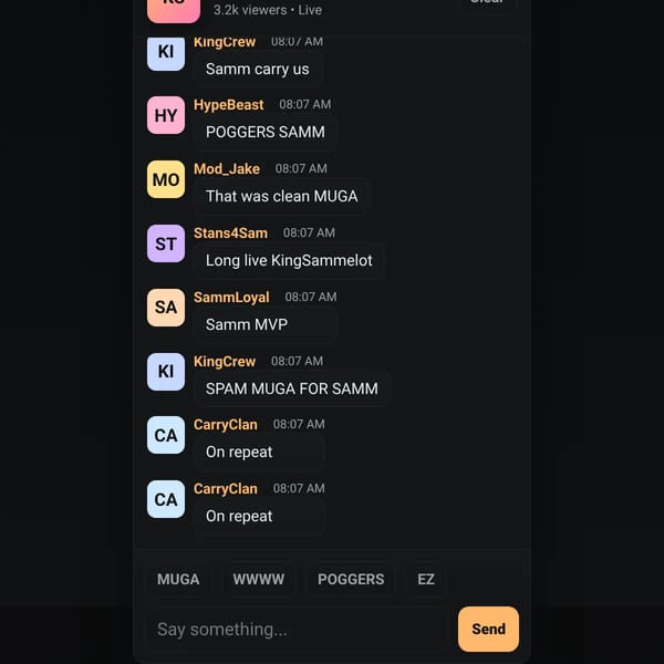 Streamer Chat