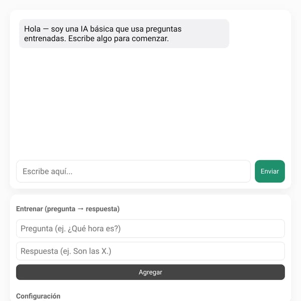 entrena tu ia