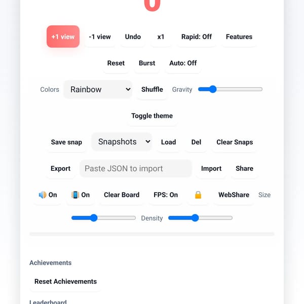 Views Notification Page