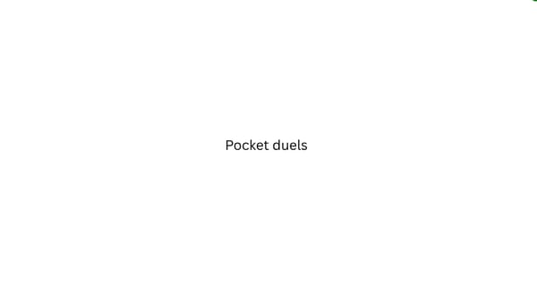 Pocket Duels