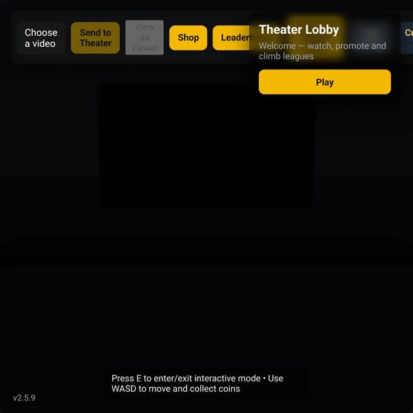 Upload Videos to Theaters!