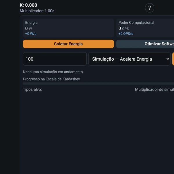 Escala de Kardashev - Jogo
