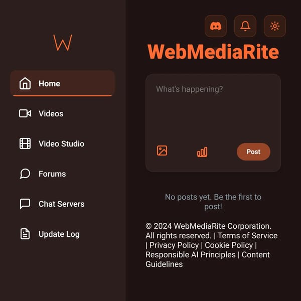 WebMediaRite - Websim's Ultimate Media Site.