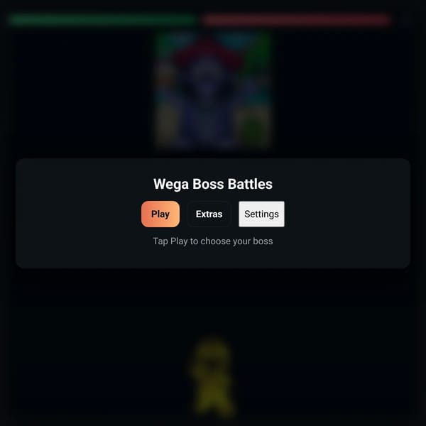 EVIL Wega Boss Battles