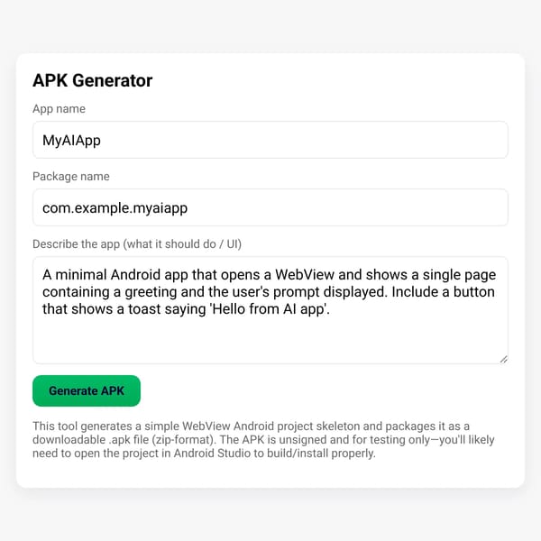 APK Generator