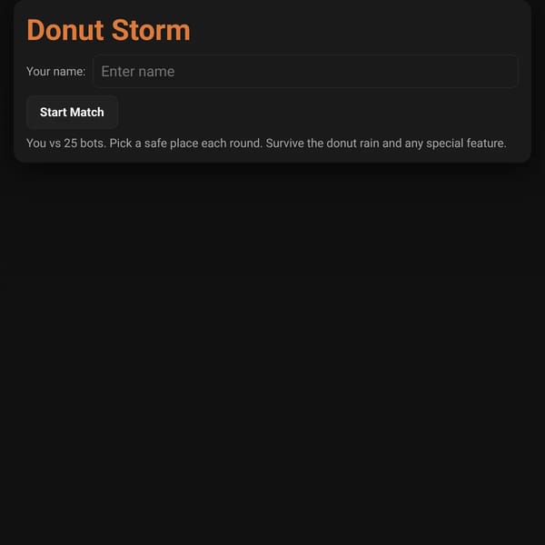 Donut Storm: Zero Point Shard
