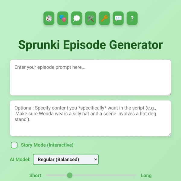 Sprunki Episode Generator