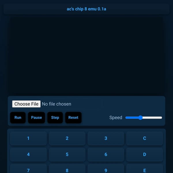 ac's chip 8 emu 0.1a