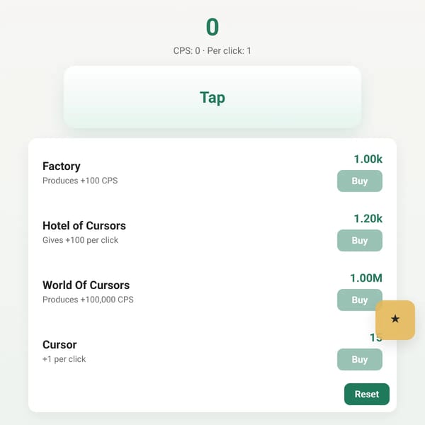 Clicker Game