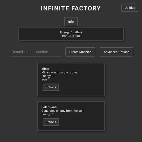 Infinite Factory
