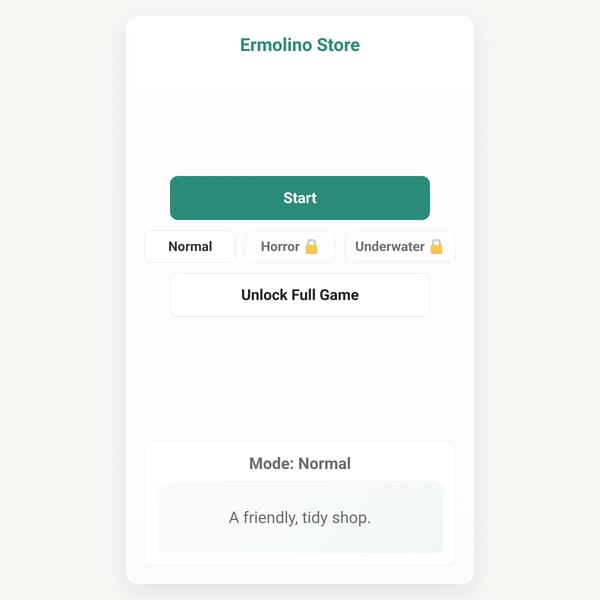 Ermolino Store Simulator Lite
