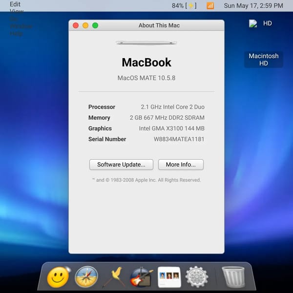 MacOS MATE
