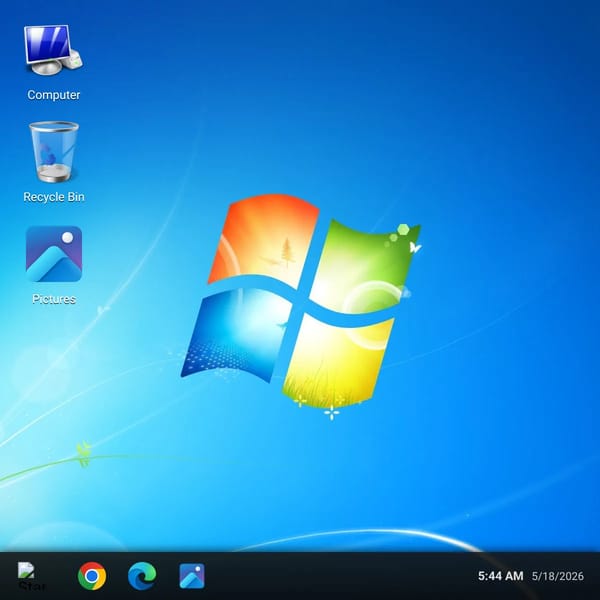 Windows 7 - Web Desktop