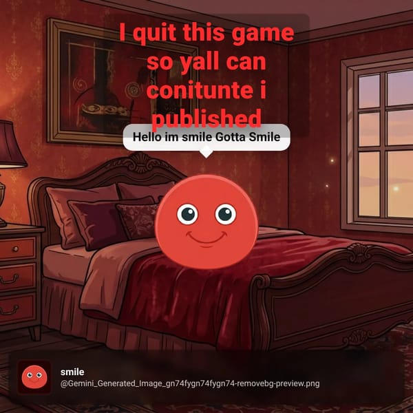 Smeely Adventure [i quit so yes its a horror game turning into horror