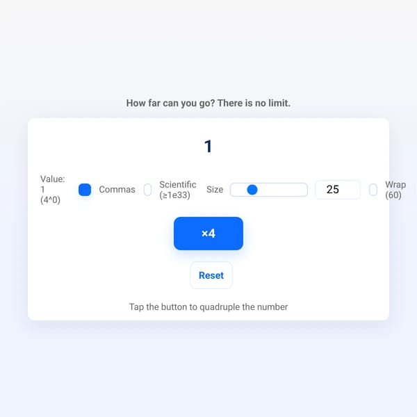 Quadruple clicker