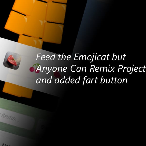 Feed the Emojicat But Anyone Can Remix