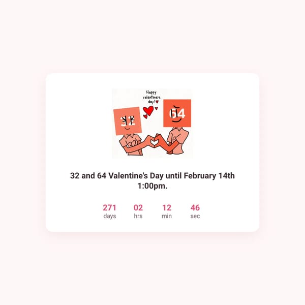 Valentine 32/64