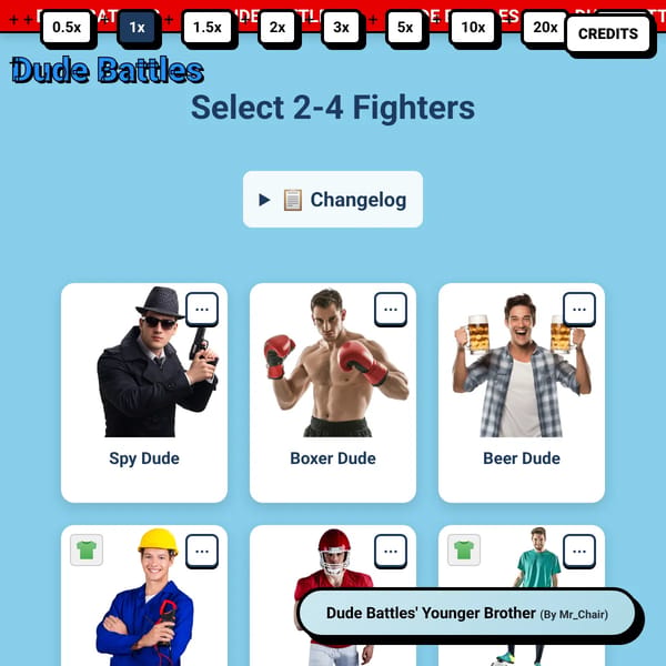 Dudes Fighting Cool💪