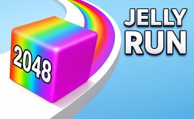 Cube Jelly Run 2048