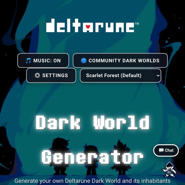 Deltarune Dark World Generator++