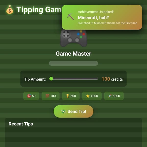 Tipping Game v2