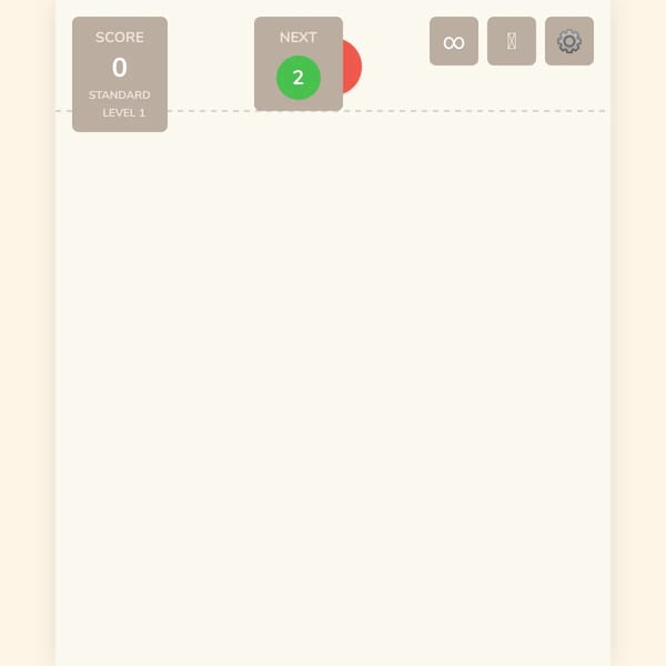 2048 ball like the watermelon 2d game?