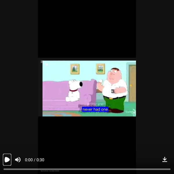 Peter tries his rice cake