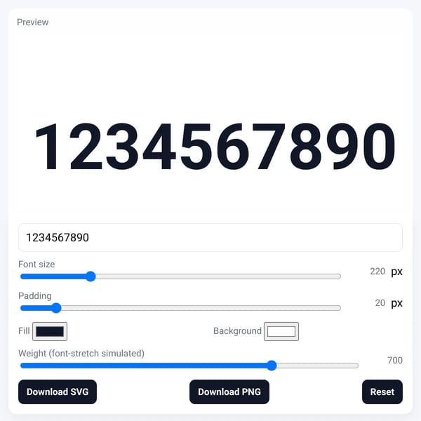 big number generator