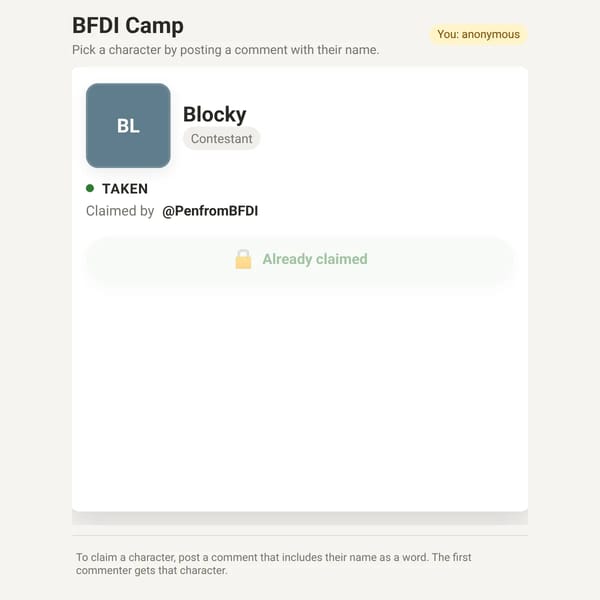 BFDI Camp