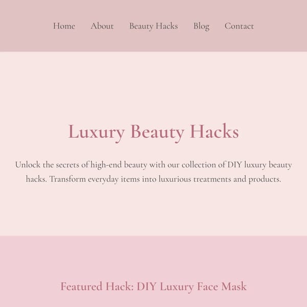 Luxury Beauty Hacks | Luxe Beauty Secrets