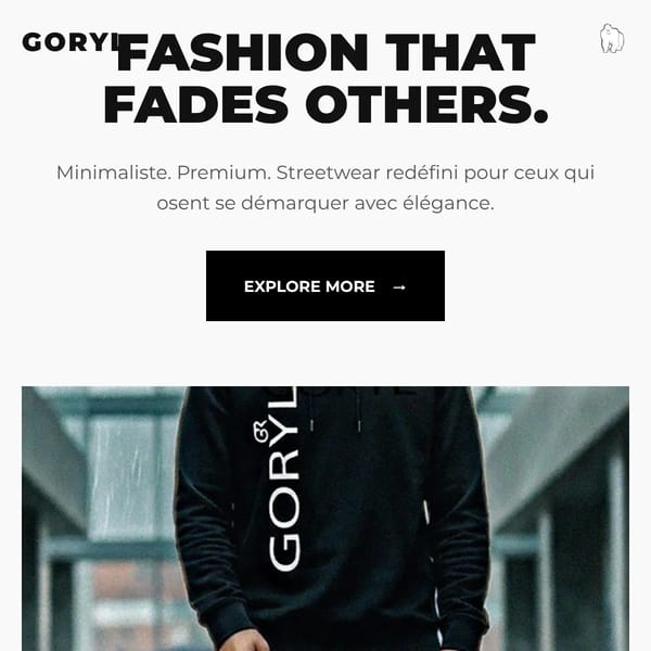 GORYL SHOP | High-End Streetwear