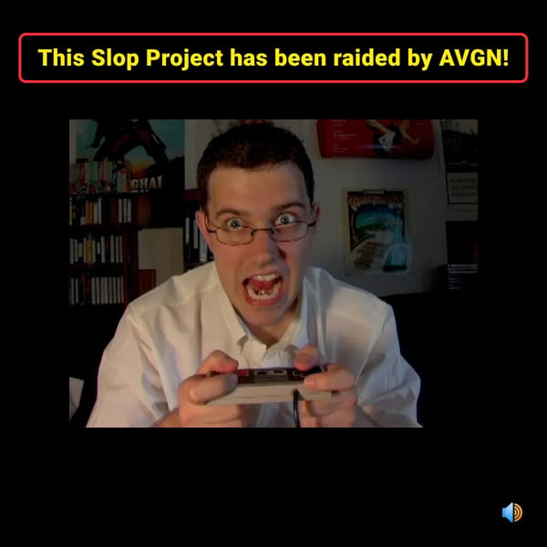 Raided by AVGN.