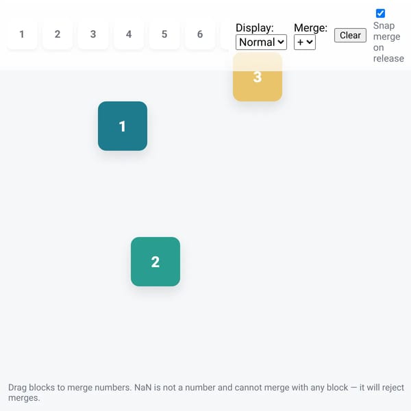 Numberblocks Merge Sandbox