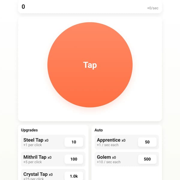 Tap Forge