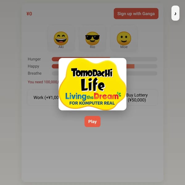 Tomodachi REAL FOR KOMPUTAR