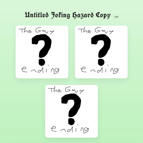 Untitled Joking Hazard Copy sad blue