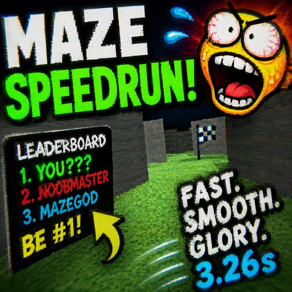 Speedrun The Maze!