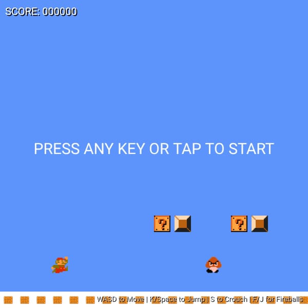 Super Mario Web
