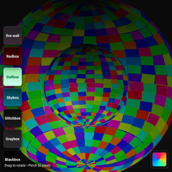 Interactive 3D Visualization Page