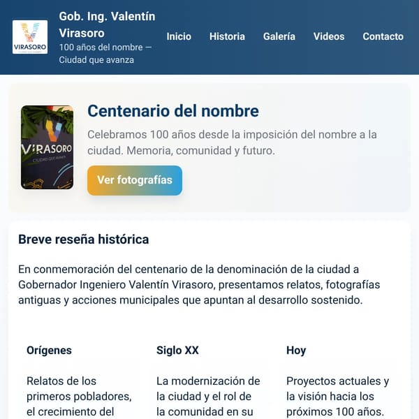 Virasoro - Centenario