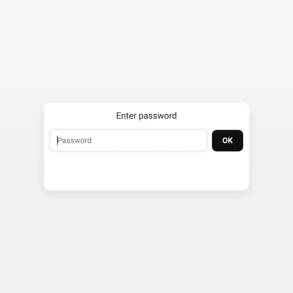 Enter Password