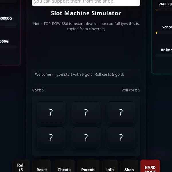 Slot Machine Simulator