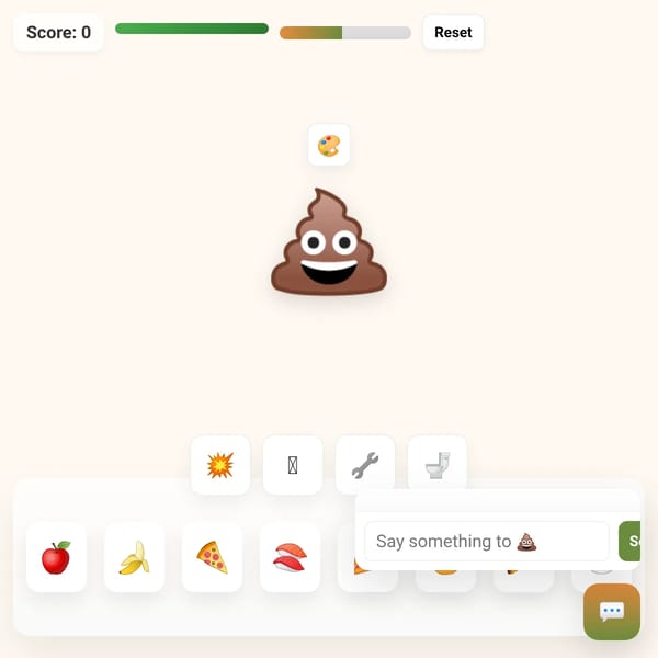 Feed the Emoji Scat