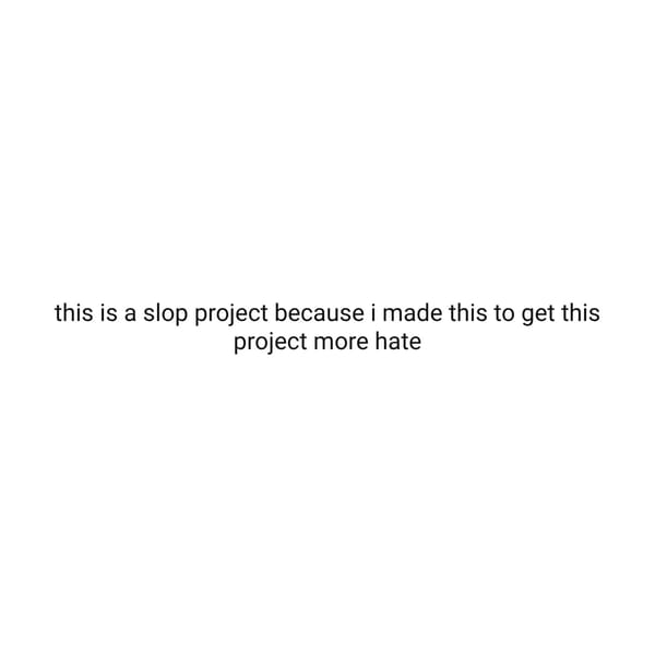 Slop Project